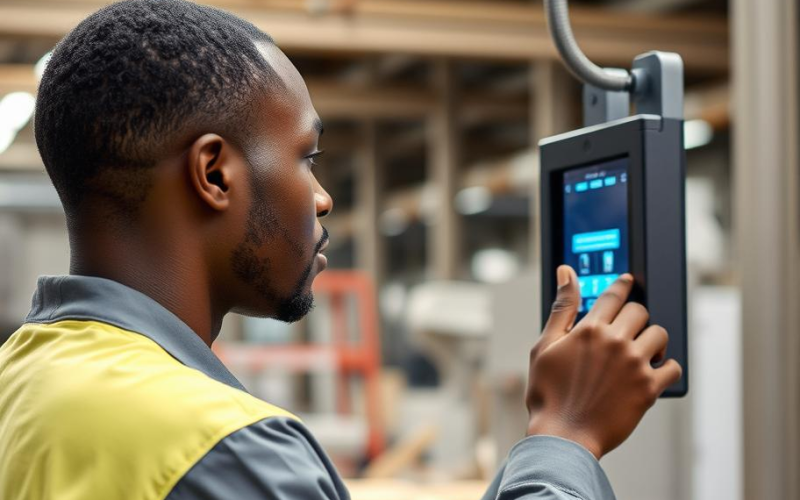INSTALLATION OF BIOMETRIC SYSTEM FOR MERALD