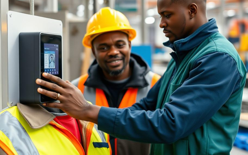 INSTALLATION OF BIOMETRIC SYSTEM AT DANGOTE SITE